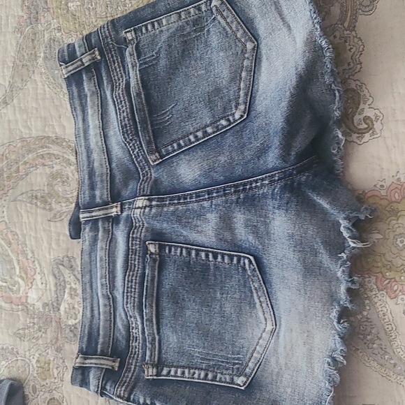 Size 11/12 Elite Jeans Blue Jean Shorts - Picture 5 of 5